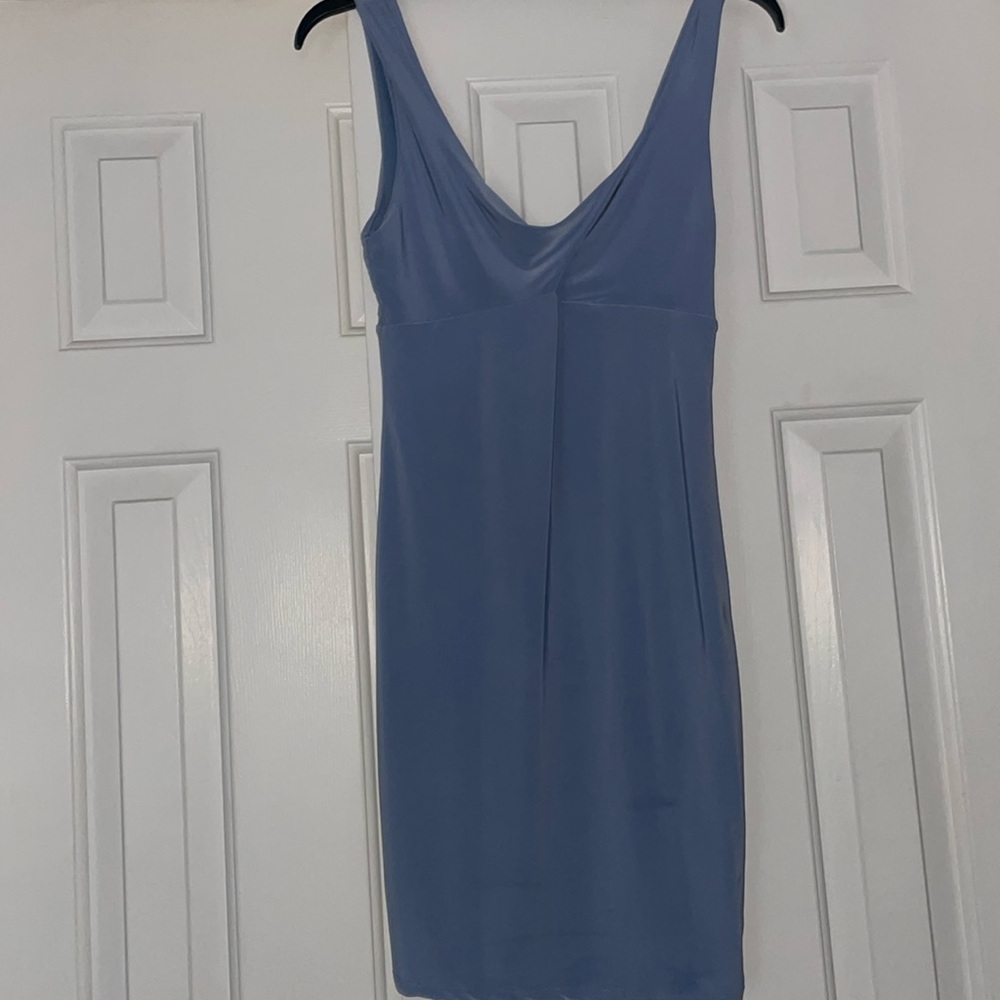 Blue Mini Dress